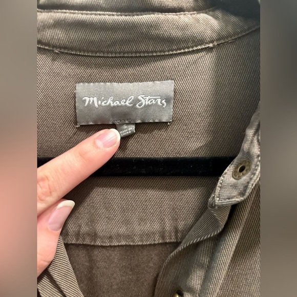 Michael Stars Long Sleeve Brown Jumpsuit, Size S - Picture 3 of 9